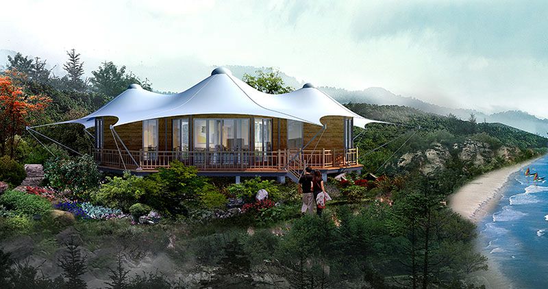 城市廣場膜結(jié)構(gòu)